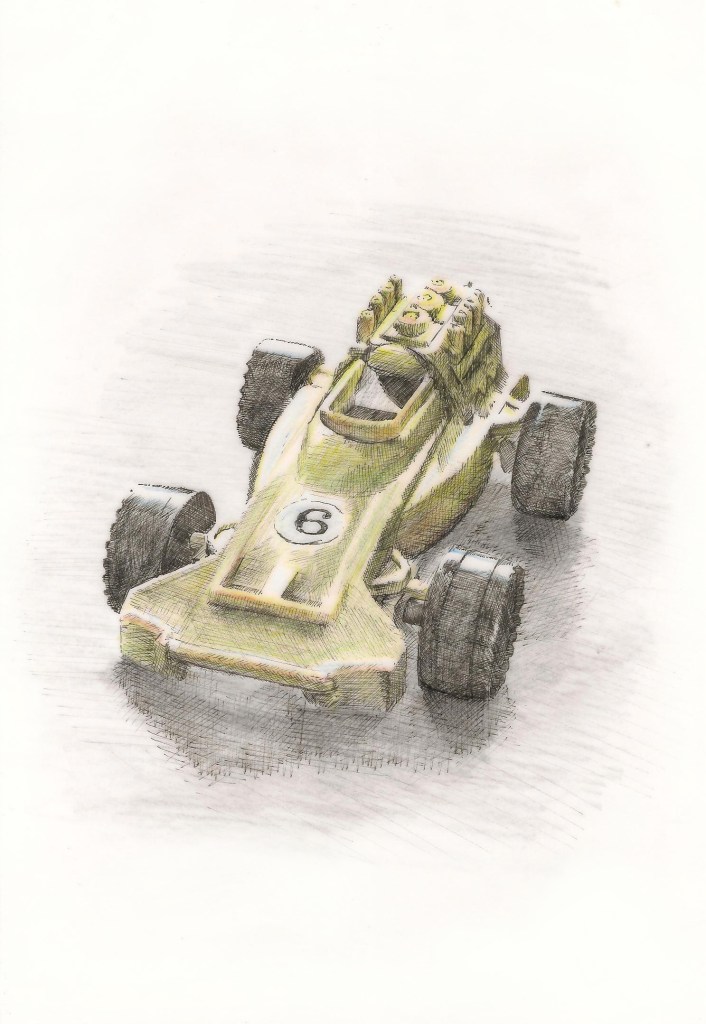 ps ballon racing car